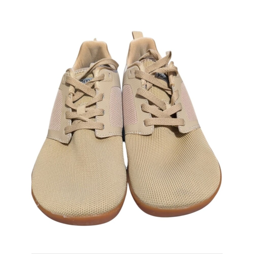 Joomra Cross Trainer Minimalist Barefoot Shoes size 40 tan zero-drop mesh
